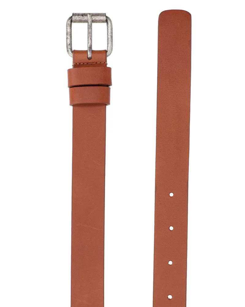 ASPESI Women's Belts Brown Leather Brown