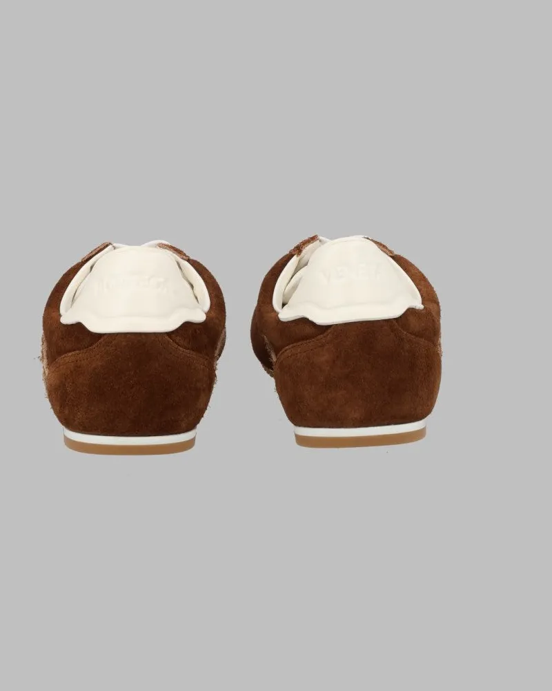 Bottega Veneta Shot Sneaker — Brown Brown