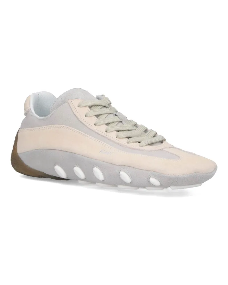 Magliano Men's Sneakers Grey Leather Gray