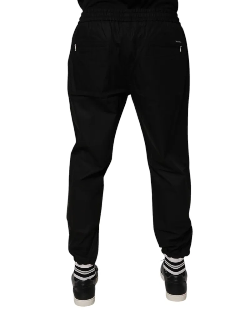 Dolce & Gabbana Cotton Joggers — Black Black