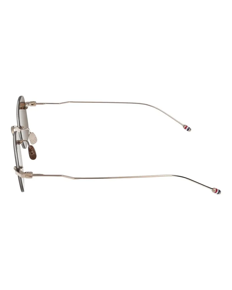 Thom Browne Unisex Sunglasses  Ues961a-G0001-711 49-0-0 Acetate-Titanium Acetate/titanium Brown