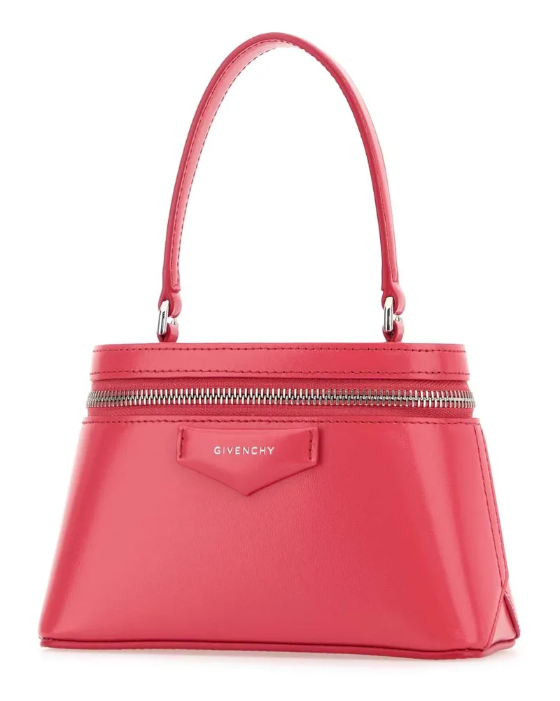 Givenchy Women's Fuchsia Leather Antigona Handbag Brightpeach Borse A Mano Pink