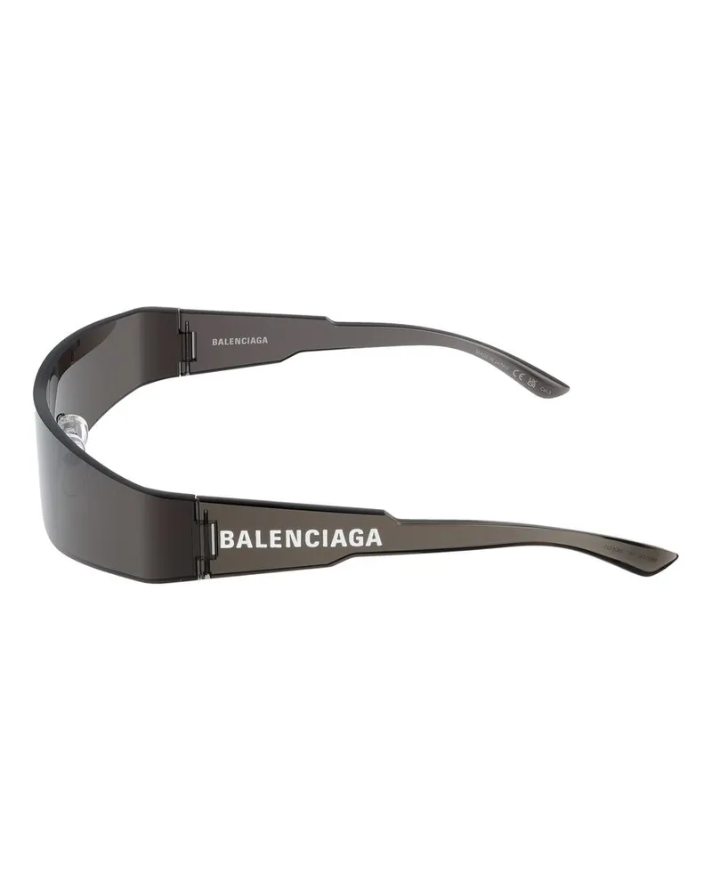 Balenciaga Unisex Sunglasses Bb0041s 001 Grey 1-125 Nylon Fiber Grey