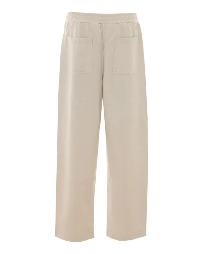 Brunello Cucinelli Flared Leg Trousers — beige Beige