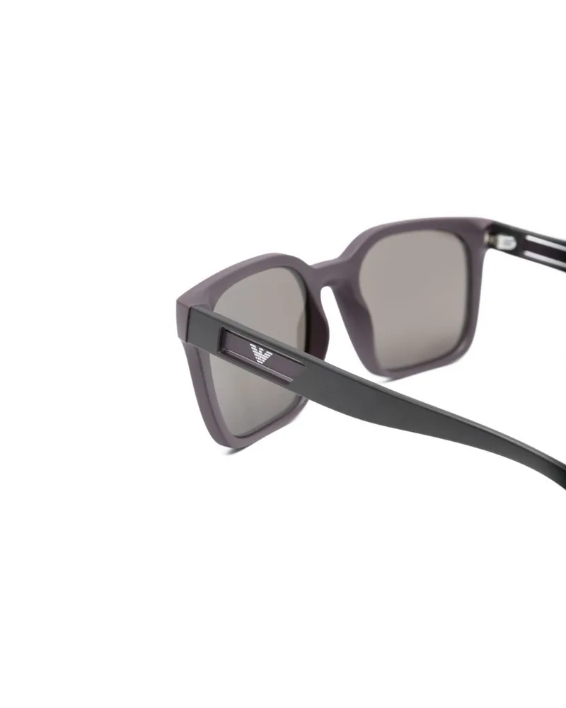 Emporio Armani Tinted-Lens Sunglasses — Burgundy Burgundy