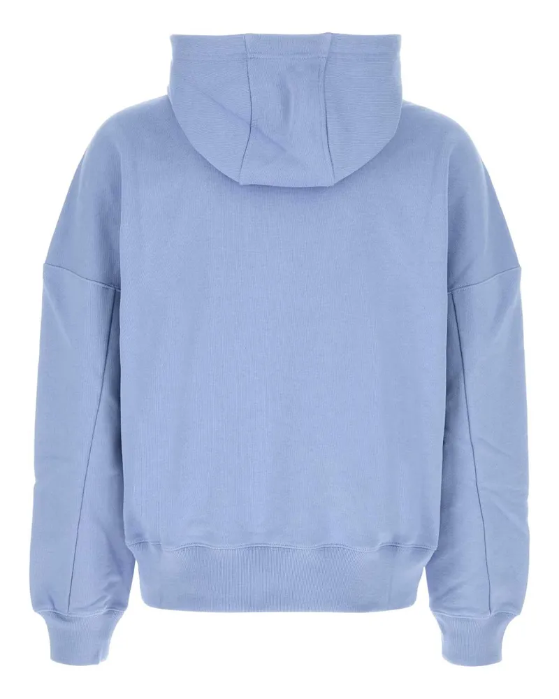 Loewe Cotton Hoodie — Blue Blue