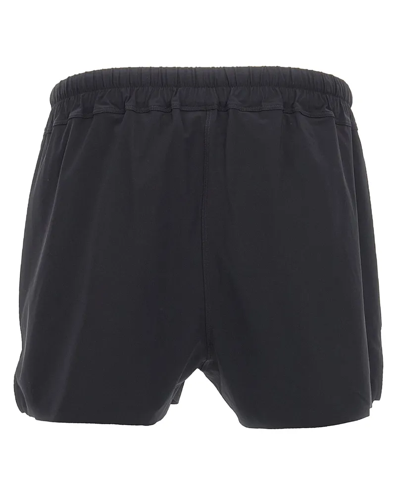 Rick Owens Men's Black Nylon Swim Shorts Black