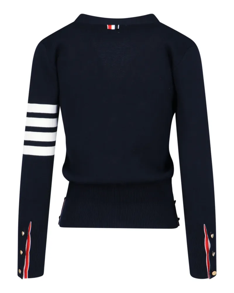 Thom Browne Women's Sweaters Blue Virgin Wool Navy