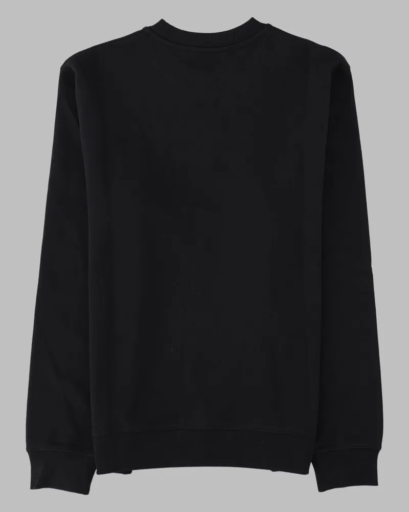 MSGM Cotton Jersey Sweatshirt — Black Black