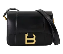 Hourglass Crossbody Bag — Black