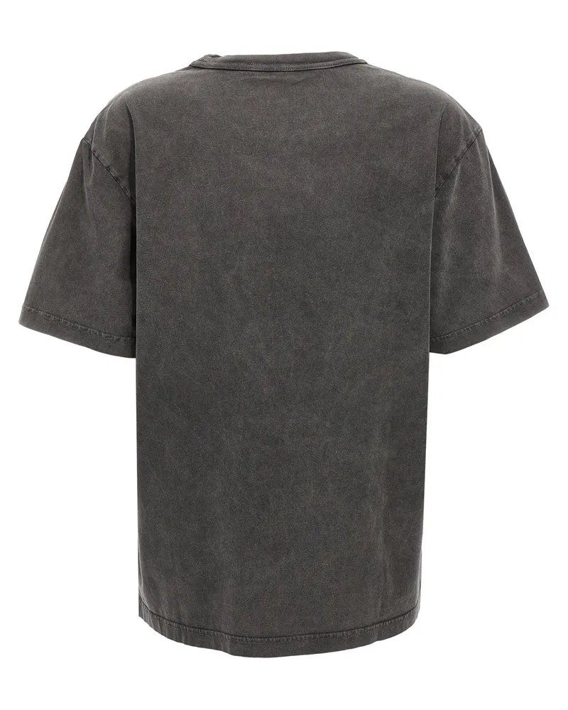 Alexander Wang Women's Gray Cotton T-Shirt Gray