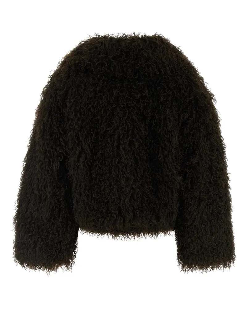 Michael Kors Faux Coat — Brown Brown