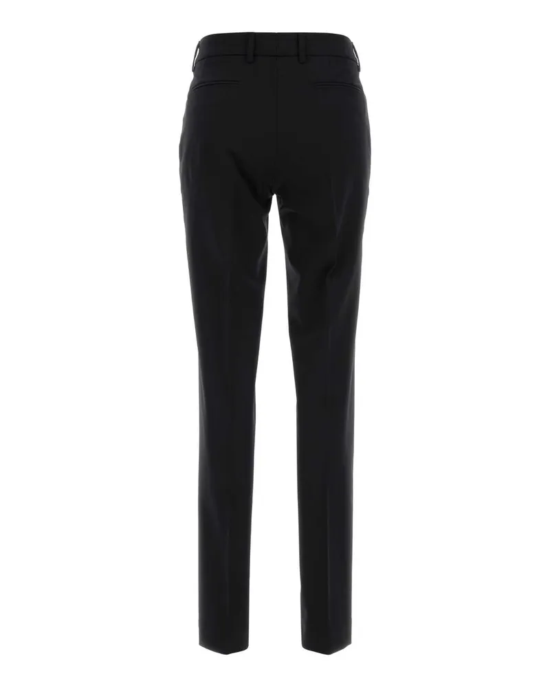 PT TORINO Virgin Wool Trousers — Black Black