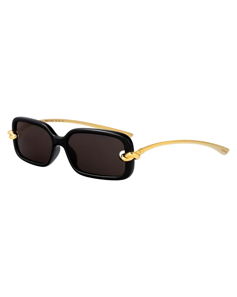 Bottega Veneta Women's Sunglasses Bv1439s Gold Injected Gold