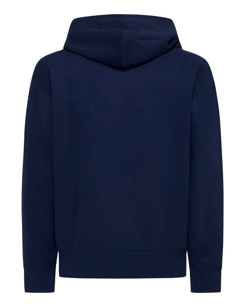 Ralph Lauren Men's Sweatshirt Navy Blue Cotton Sweatshirts Sweater Navy