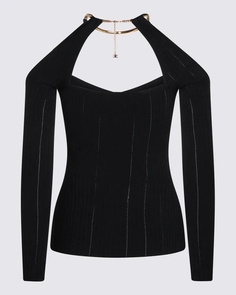 Elisabetta Franchi Women's Sweaters Nero Vipaea Black