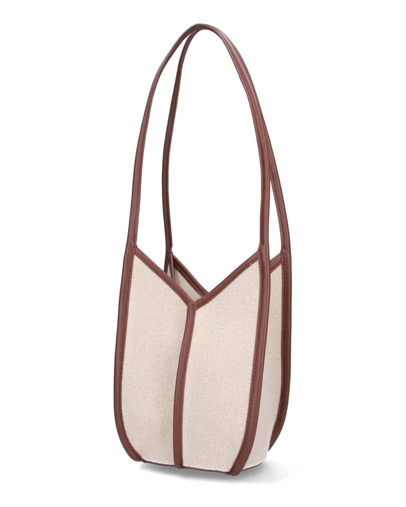 HEREU Women's Bags White Cotton White