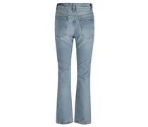 Low-Rise Straight-Leg Jeans — Indigo