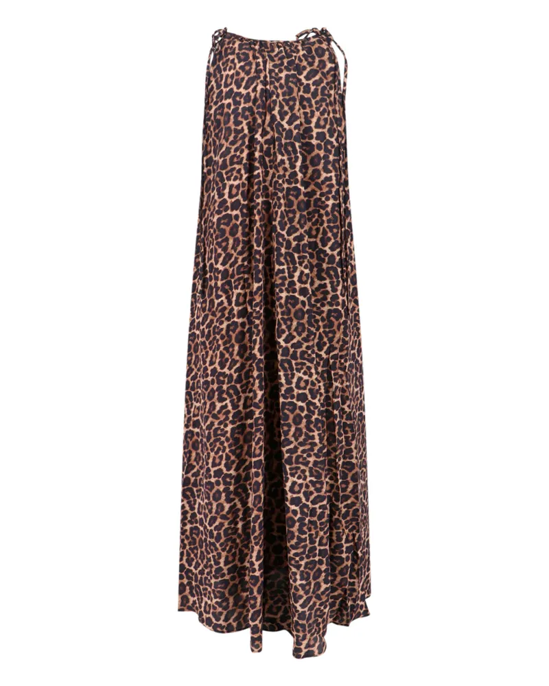 Anine Bing Women's Dresses Brown Viscose Brown