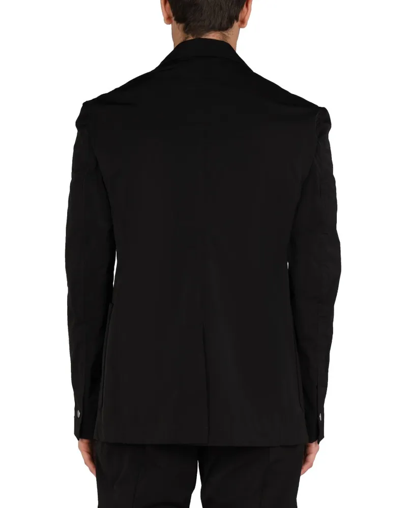 Bottega Veneta Single-Breasted Blazer — Black Black