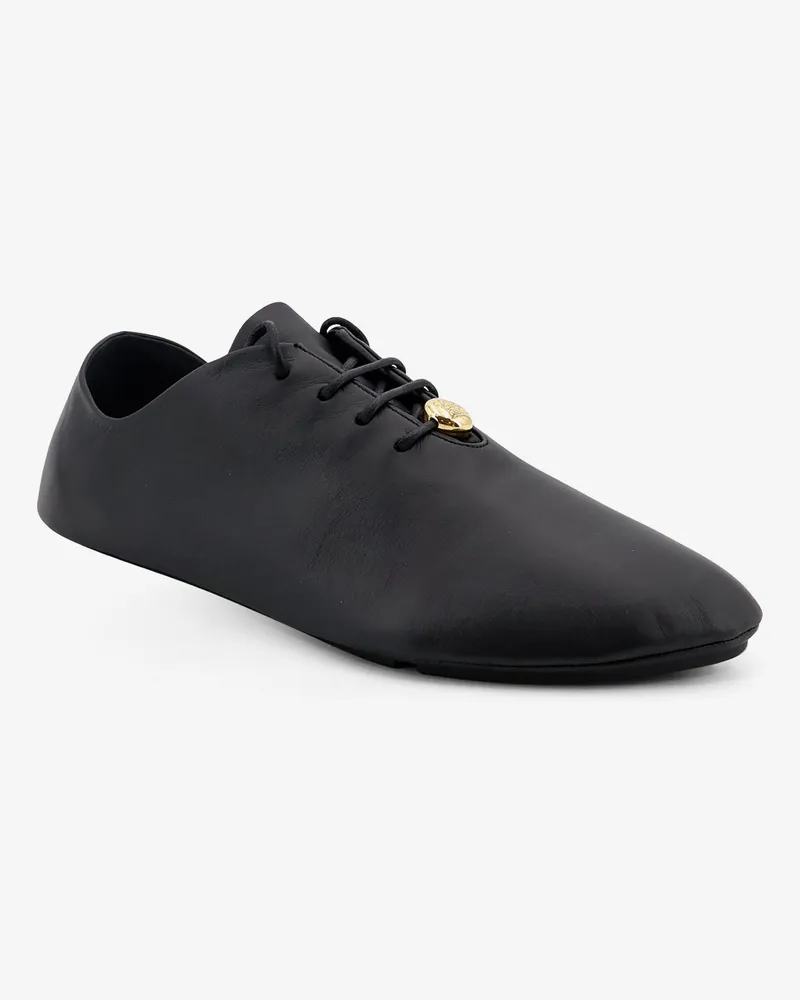 Loewe Women's Sneakers Pebble Soft Leather Black Trainers Black