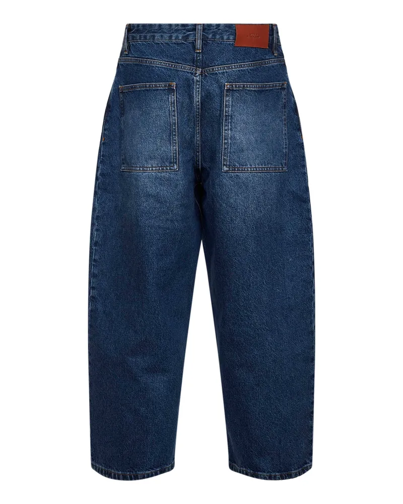 Studio Nicholson Regenerative Cotton Denim Jeans — Blue Blue
