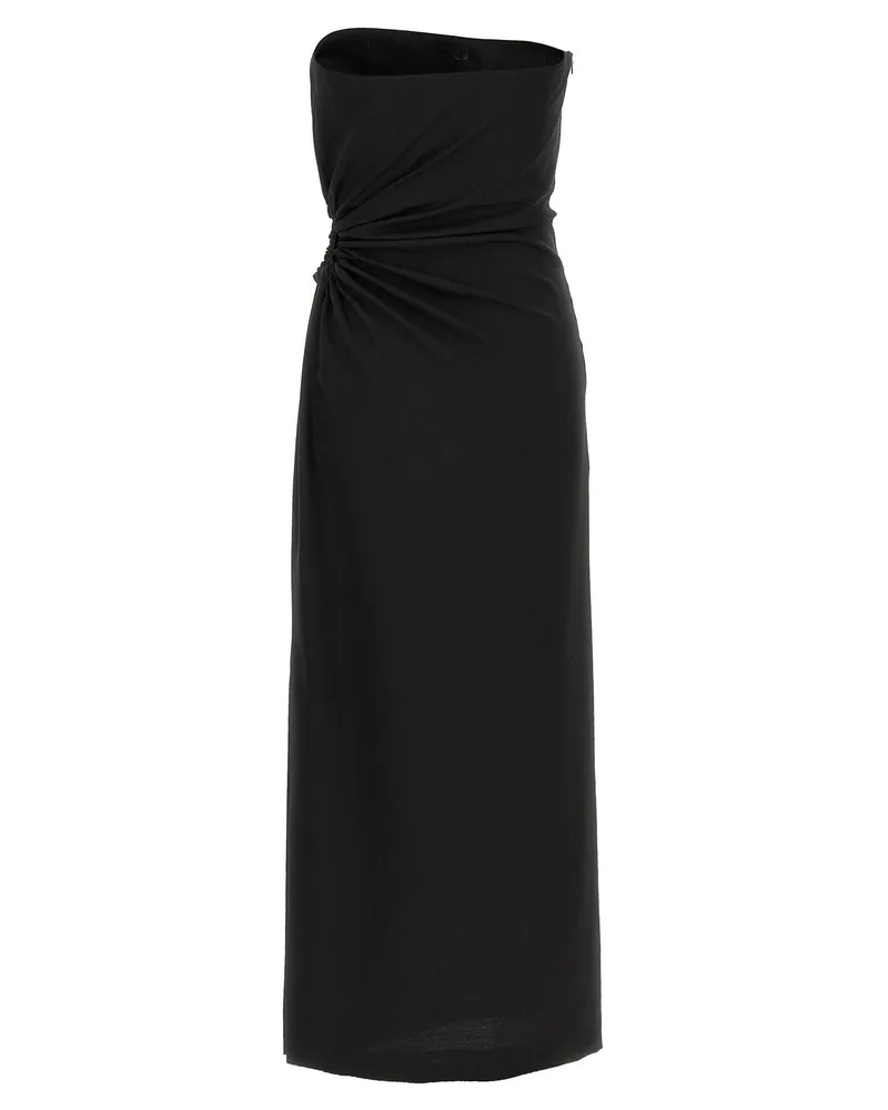 Max Mara Silva Dress — Black Black