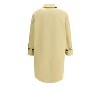 Men's Beige Cotton Trench Coat Clothing