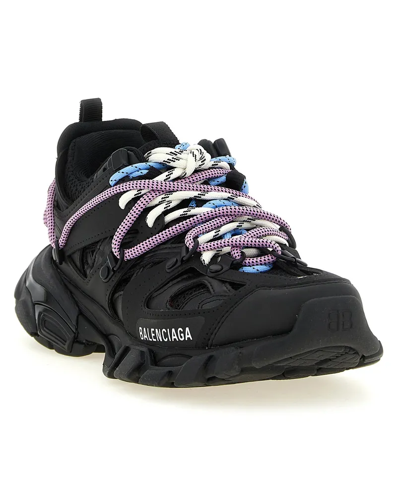 Balenciaga Track Trail Sneaker — Black Black