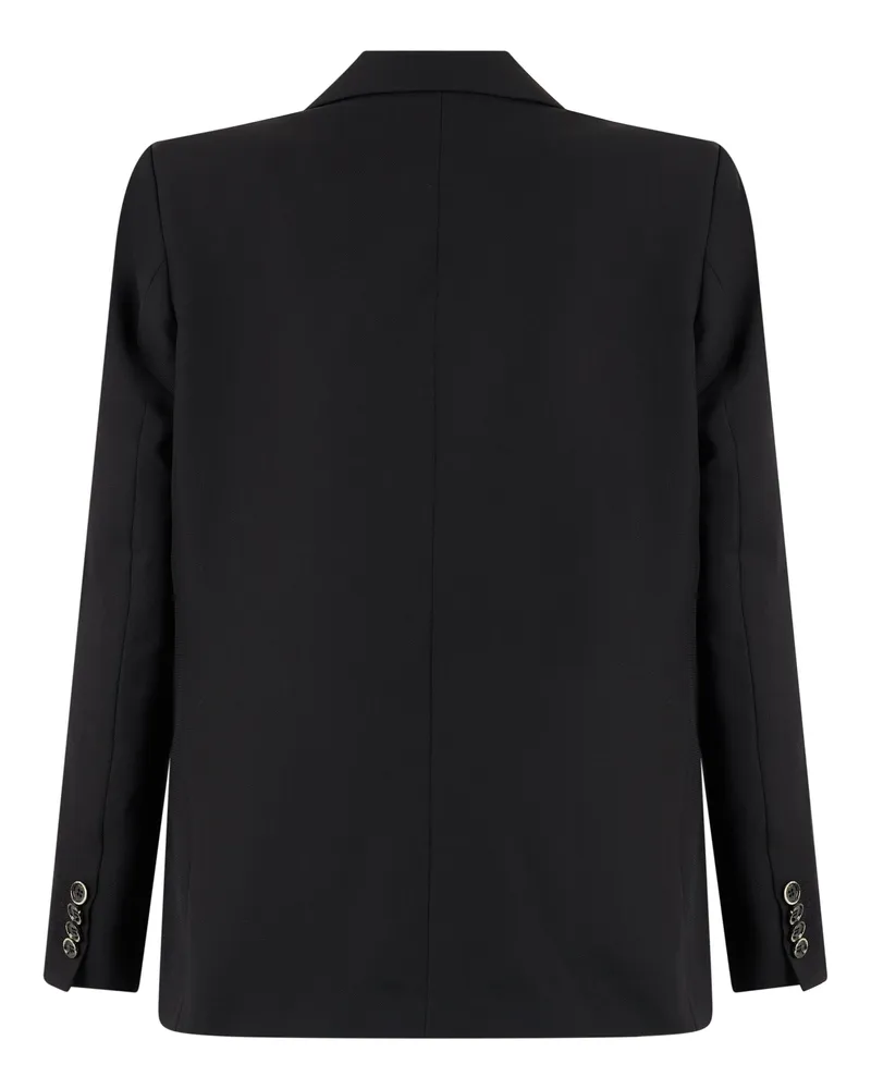 nine:inthe:morning Single-Breasted Wool Blazer — Black 