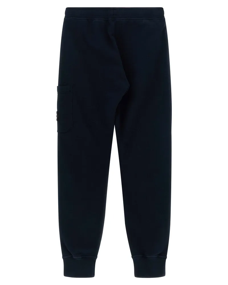 Stone Island Badge Logo Cargo Joggers — Navy Navy