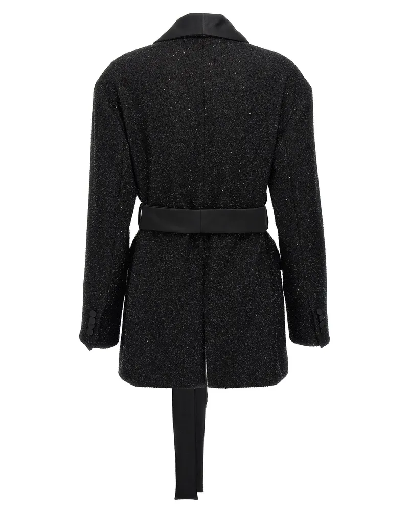 Max Mara Women's Black Viscose Blazer Clothing Black