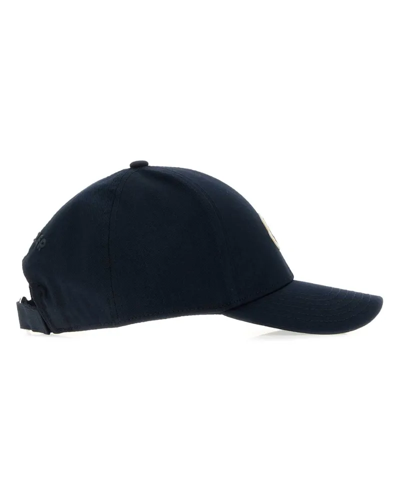 Moncler Men's Midnight Blue Cotton Baseball Cap 778 Cappelli E Fasce Per Capelli Hat Navy