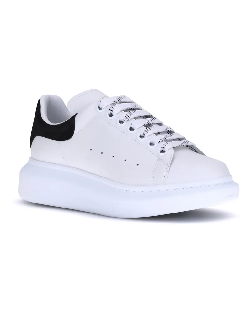 Alexander McQueen Women's Leather Sneakers White White