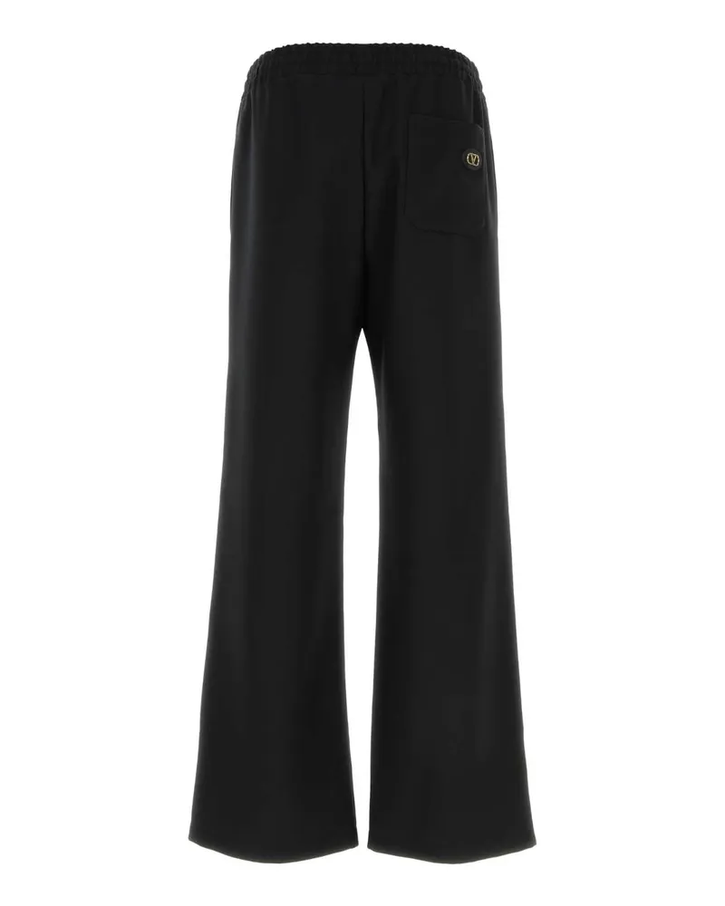 Valentino Garavani Men's Black Polyester Pant Nero Pantaloni Black