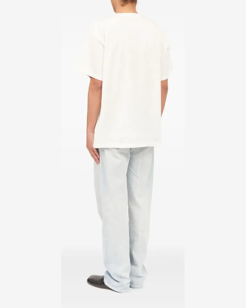 Maison Margiela Graphic Print T-Shirt — White White