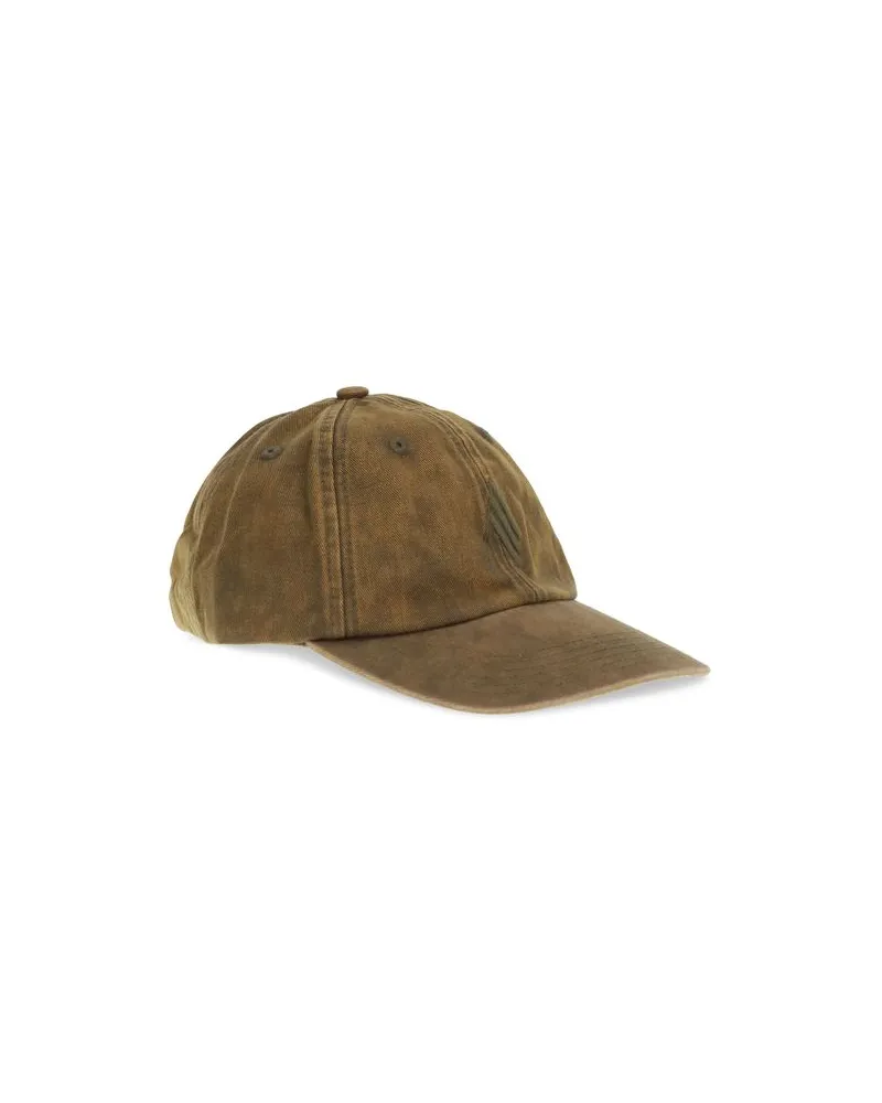 ATTICO Women's Brown Cotton Cap (baseball Hat Brown