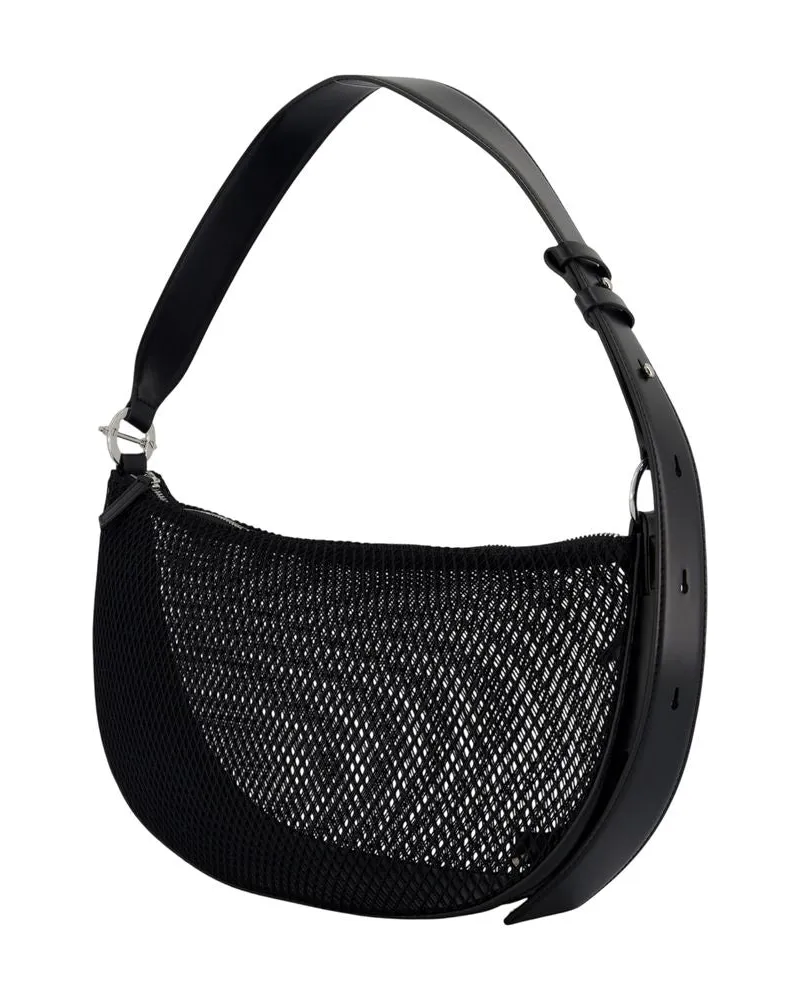 Samsøe & Samsøe Women's Samoon L 16033 Shoulder Bag - Samsøe Nylon Black Shoulder-Hobo-Bags Black