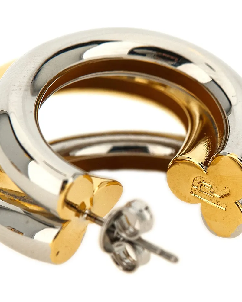 Paco Rabanne Women's Multicolor Brass Earrings Multicolor
