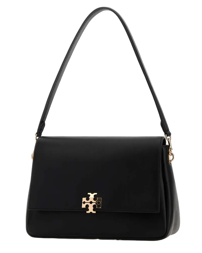 Tory Burch Women's Black Leather Charlie Shoulder Bag Borse A Mano Black