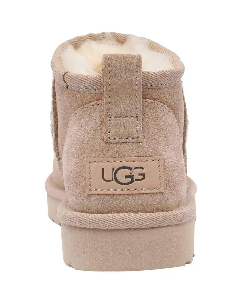 UGG Suede Slippers — Beige Beige