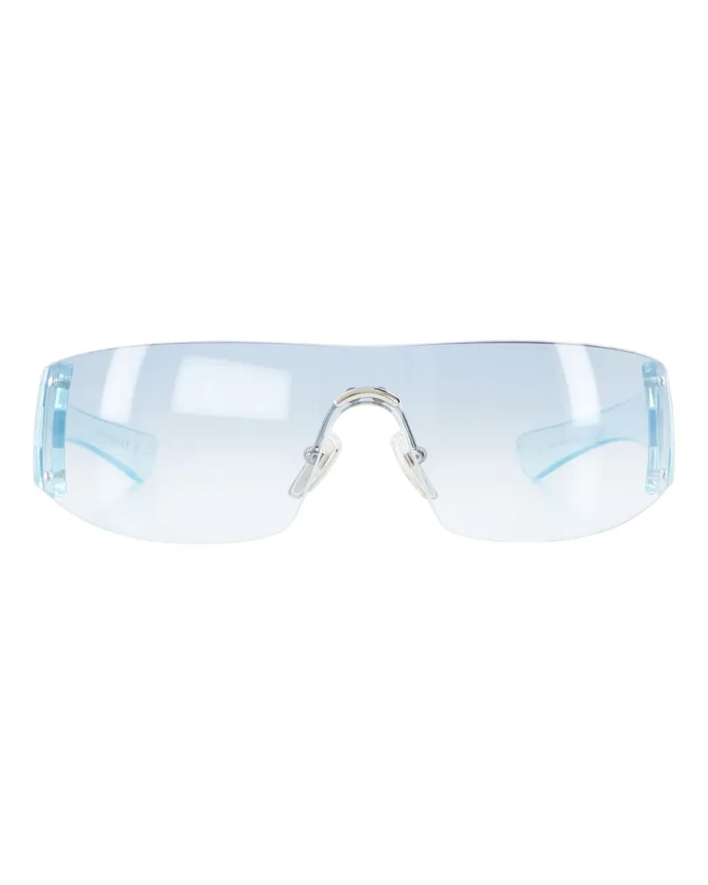 Gucci Unisex Gg1958s Sunglasses -  Acetate Blue Metal Accessories Blue