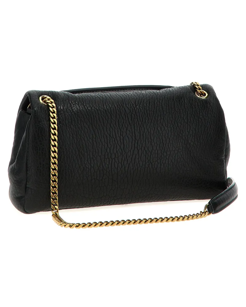 Saint Laurent Calypso Shoulder Bag — Black Black