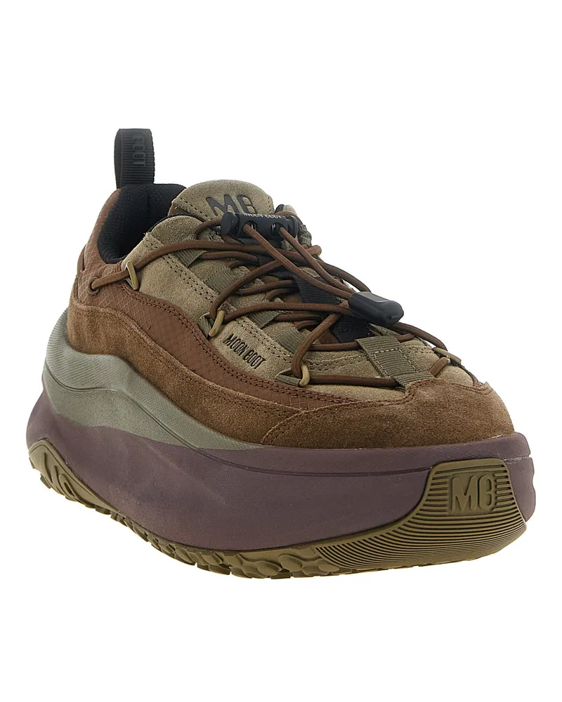Moon Boot Moon247 Xlace Sneaker — Brown Brown