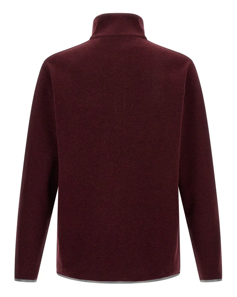 Brunello Cucinelli Cashmere-Blend Sweatshirt Bordeaux