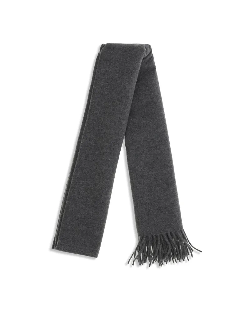Brunello Cucinelli Cashmere Scarf — Gray Gray