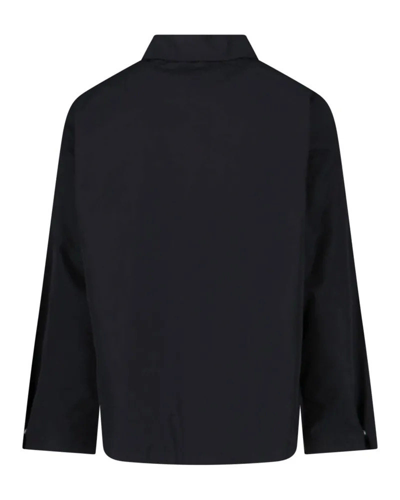 A.P.C. Men's  Jackets Black Polyester Black
