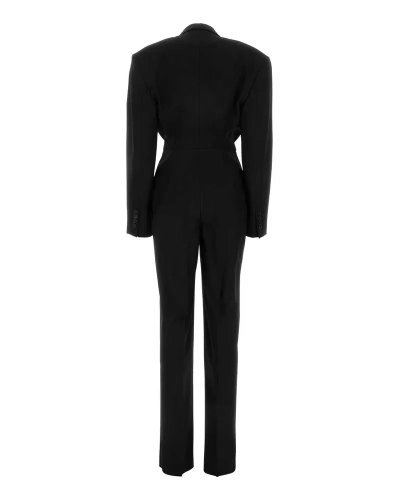 Stella McCartney Women's Black Wool Jumpsuit F: Viscose Tute Tracksuits Black