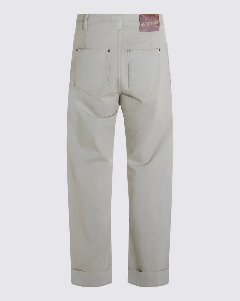 Vivienne Westwood Men's Trousers Light Blue _co Gray