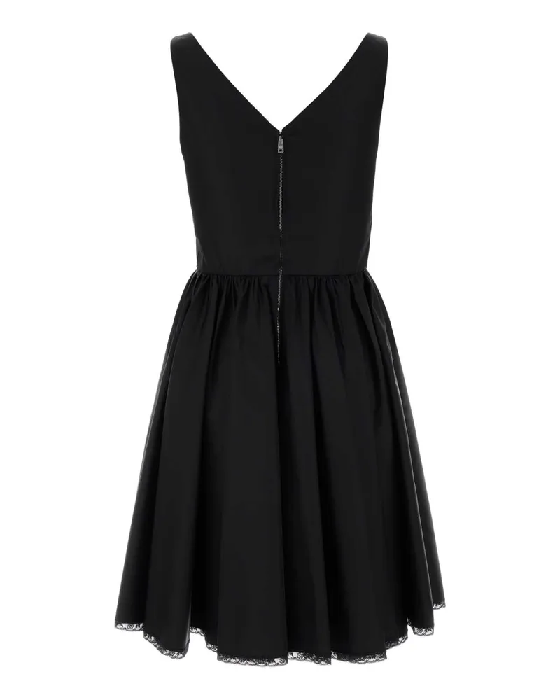 Prada Women's Black Re-Nylon Mini Dress Nero Exterior: Abiti Black